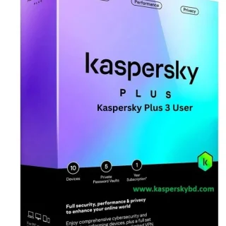 Kaspersky Plus 3 User 1 Year