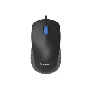 Delux M333BU USB Wired Optical Mouse