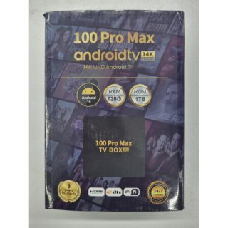 100 Pro Max 14K Android TV Box