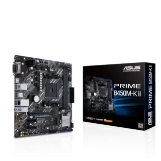Asus PRIME B450M-K II DDR4 AMD AM4 micro ATX Motherboard