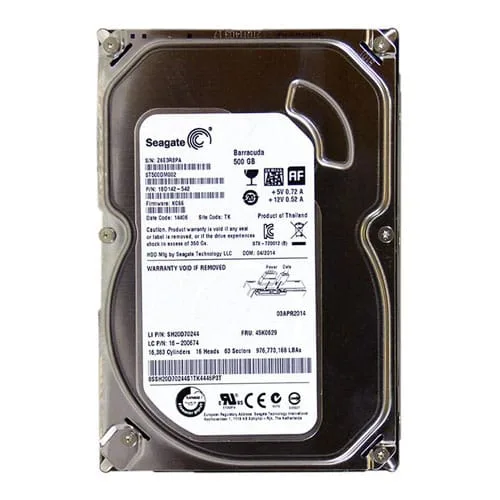 Seagate 500GB 7200RPM DESKTOP SATA HDD