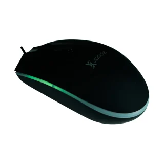 Xtreme XJOGOS MU40R Optical Wired Black Mouse