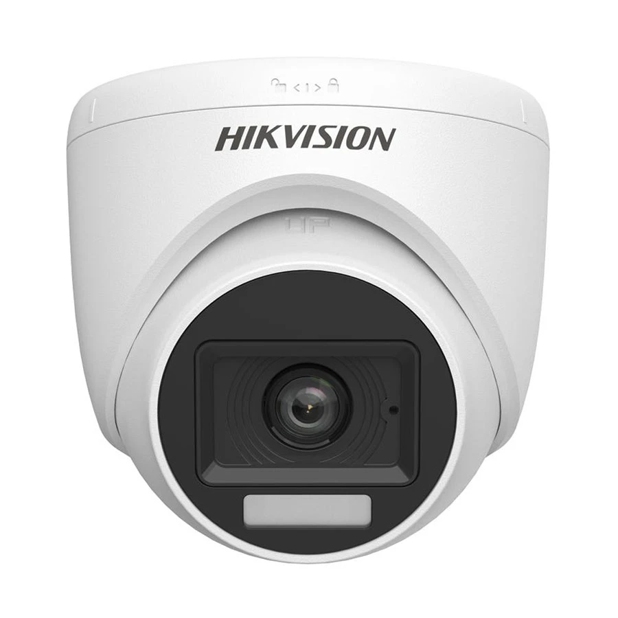 Hikvision DS-2CE76G0T-LPFS (2.8mm) (3MP) 2K Smart Hybrid Light Audio Fixed Turret CC Camera